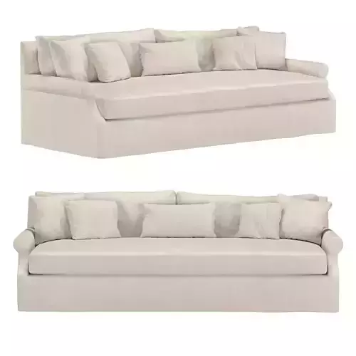 BRISTOL 110 SLIPCOVER SOFA 3D model