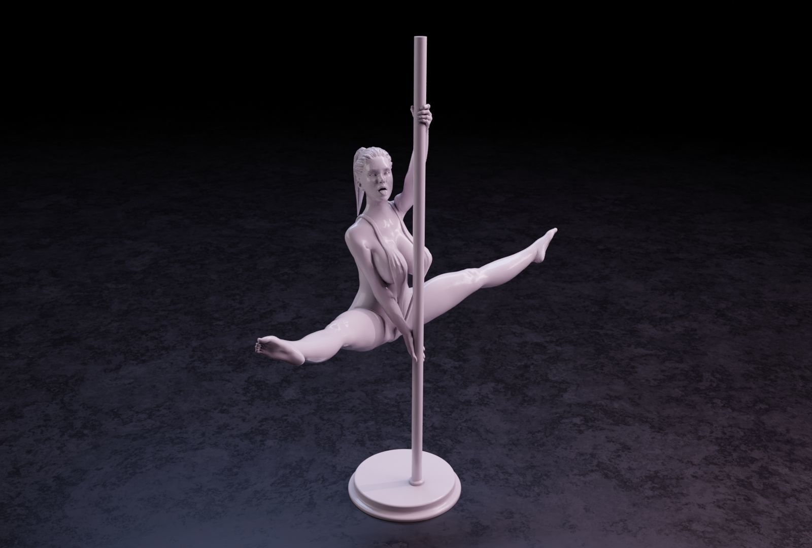 Sexy girl 138 3D print model_3