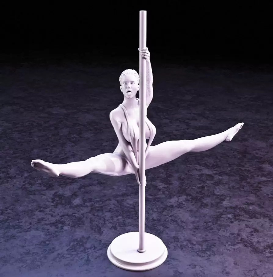 Sexy girl 138 3D print model_0