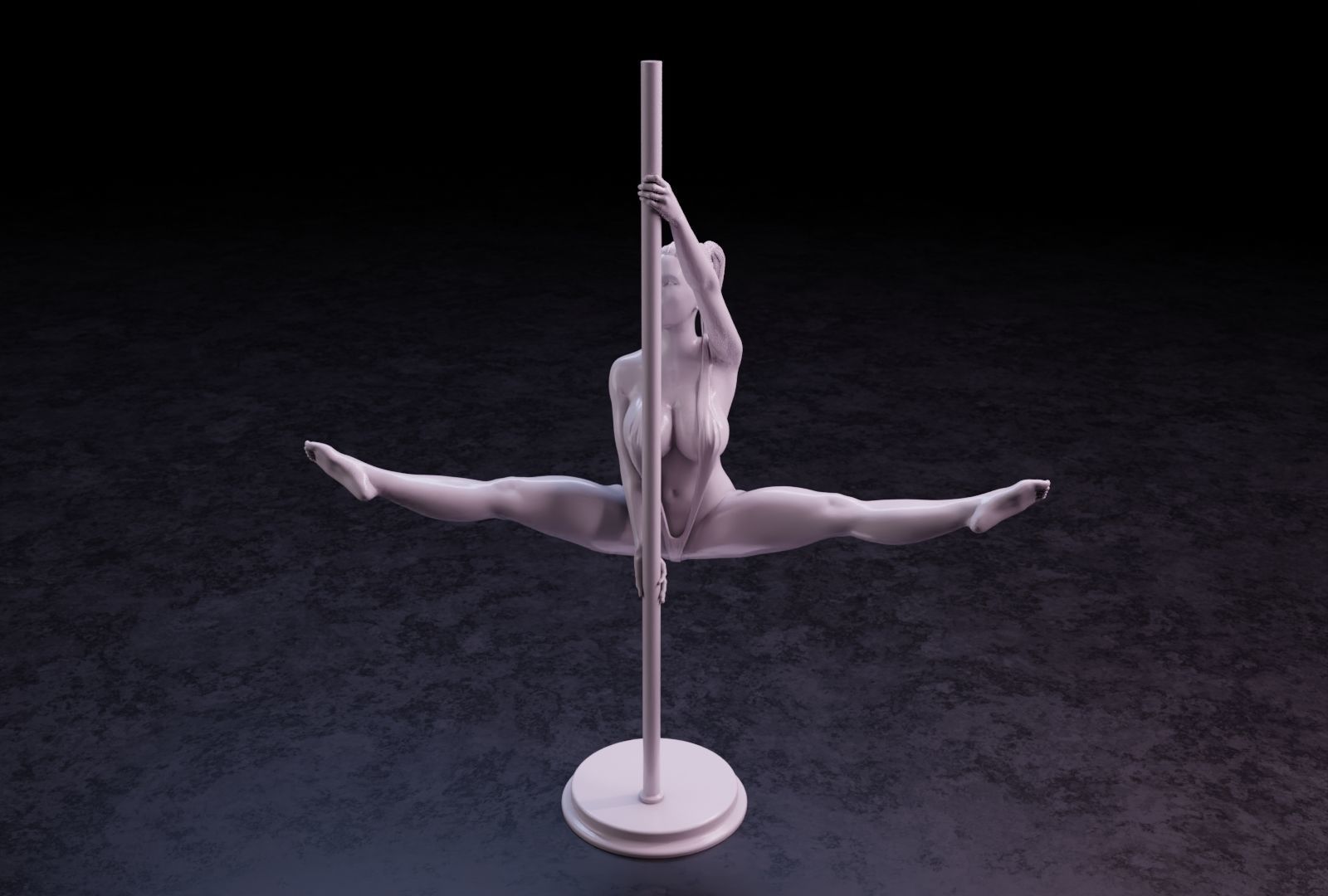 Sexy girl 138 3D print model_35