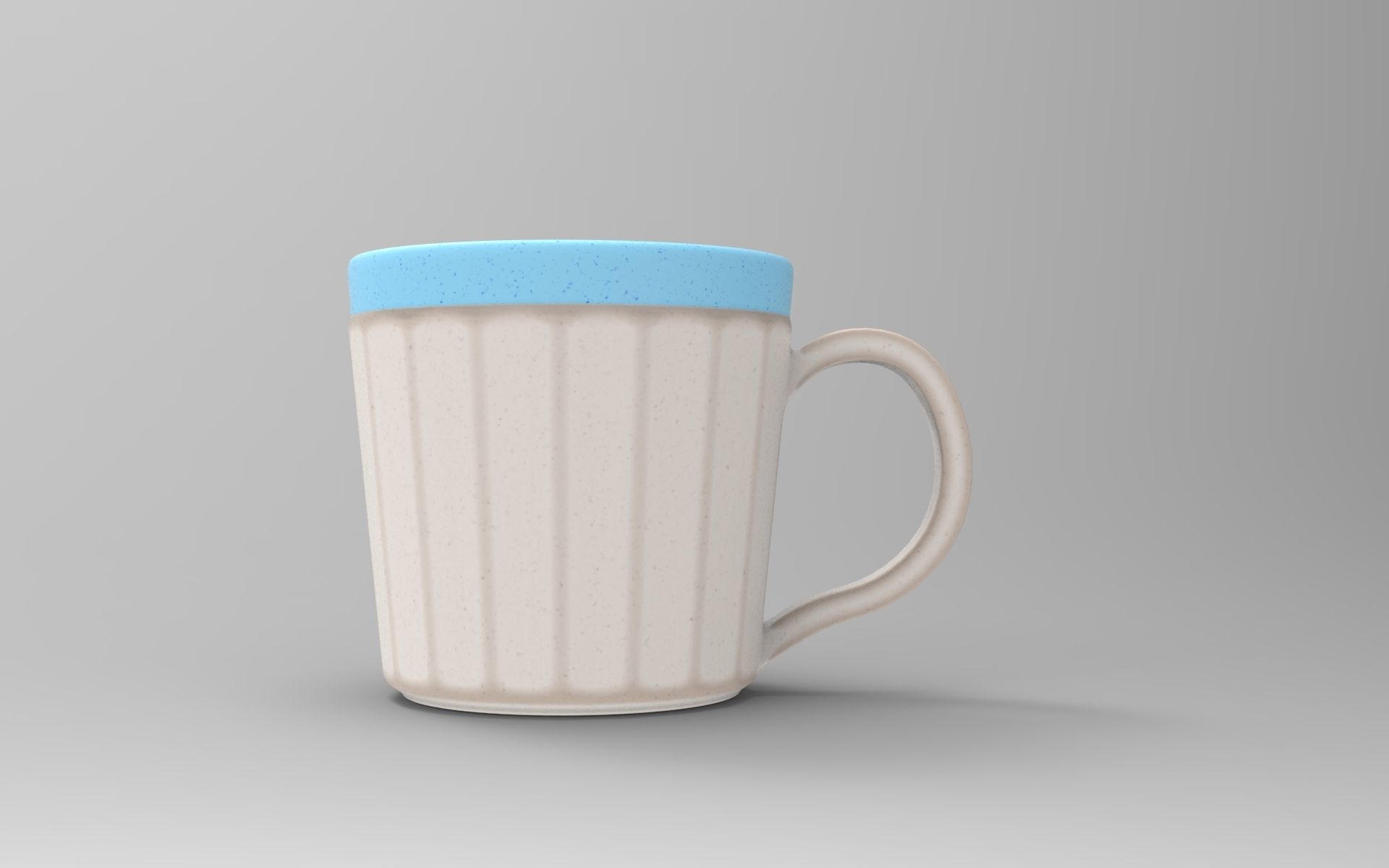 Shine Cup Low-poly 3D model_3