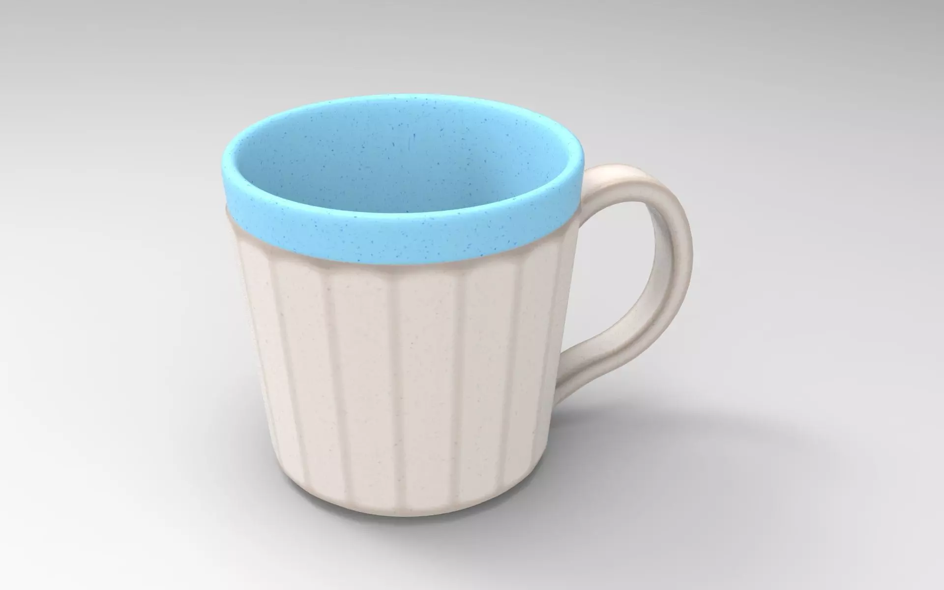 Shine Cup Low-poly 3D model_0