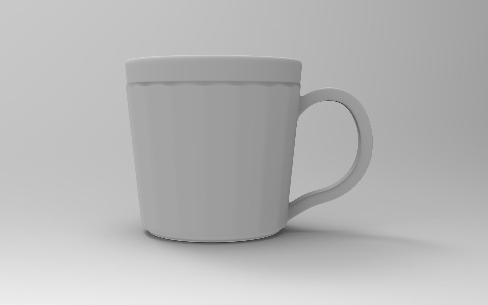Shine Cup Low-poly 3D model_8