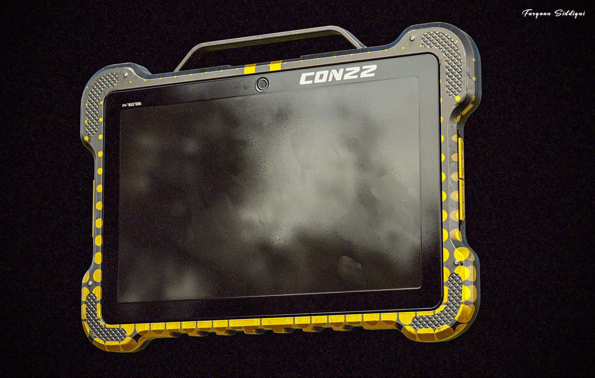 Sci-fi Controller V22 PBR Low-poly 3D model_4