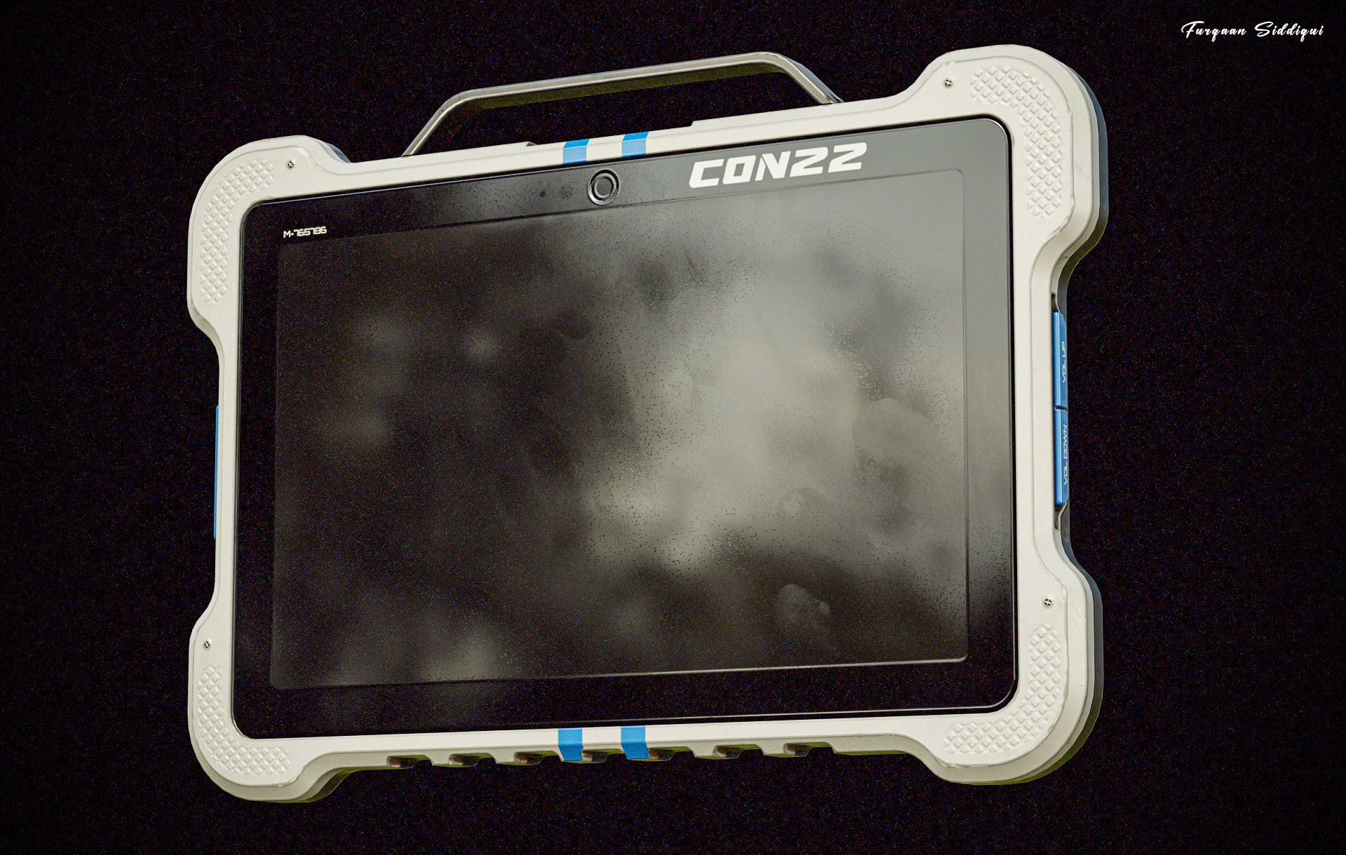 Sci-fi Controller V22 PBR Low-poly 3D model_3