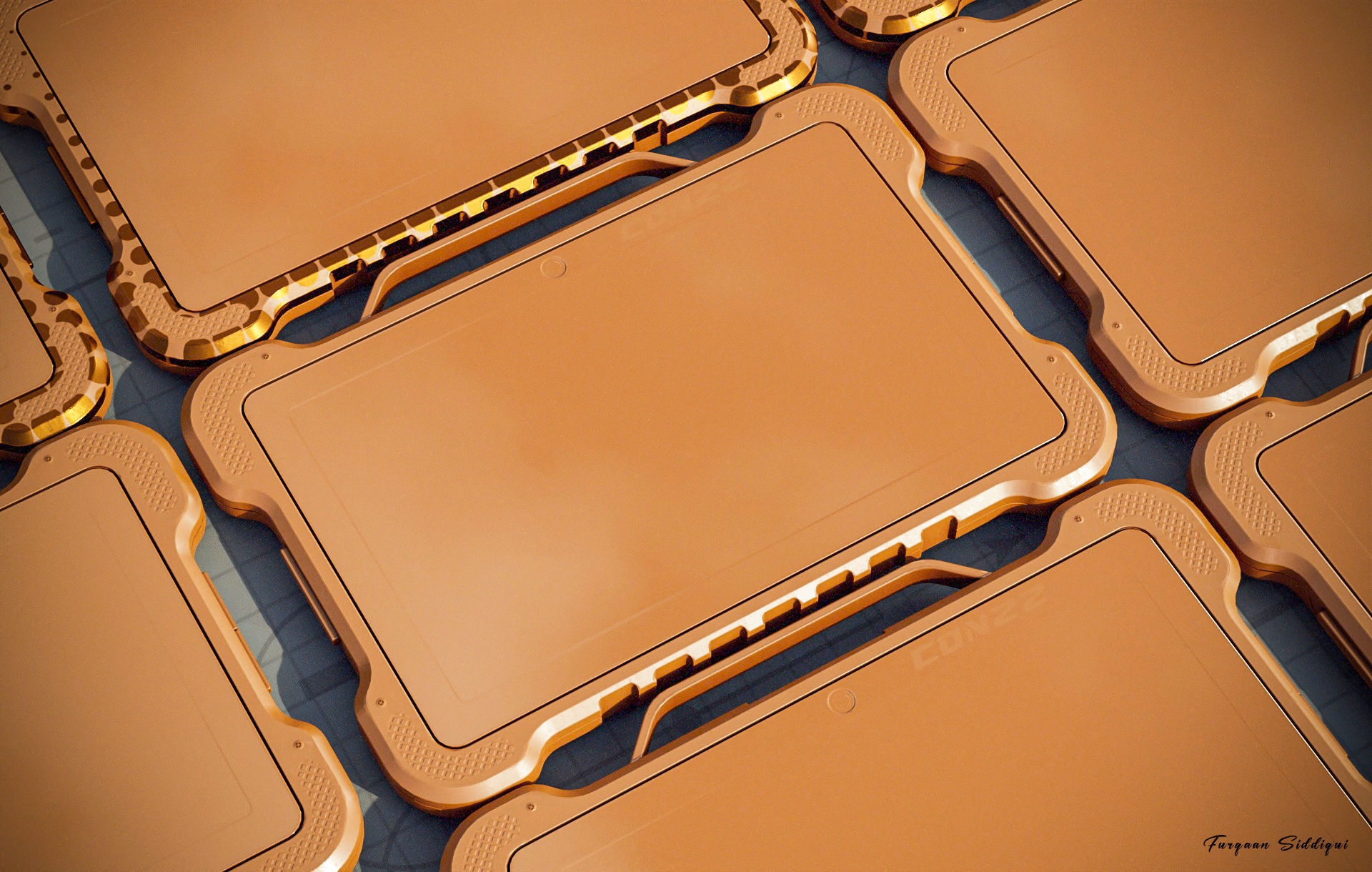 Sci-fi Controller V22 PBR Low-poly 3D model_22