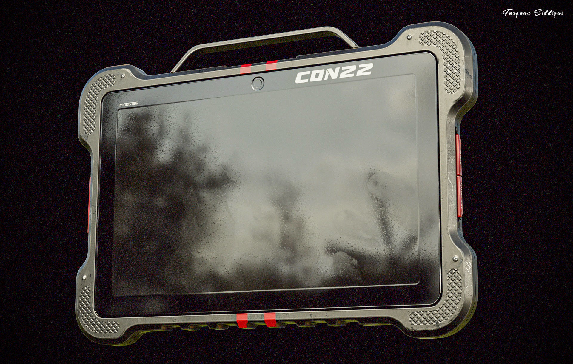 Sci-fi Controller V22 PBR Low-poly 3D model_2