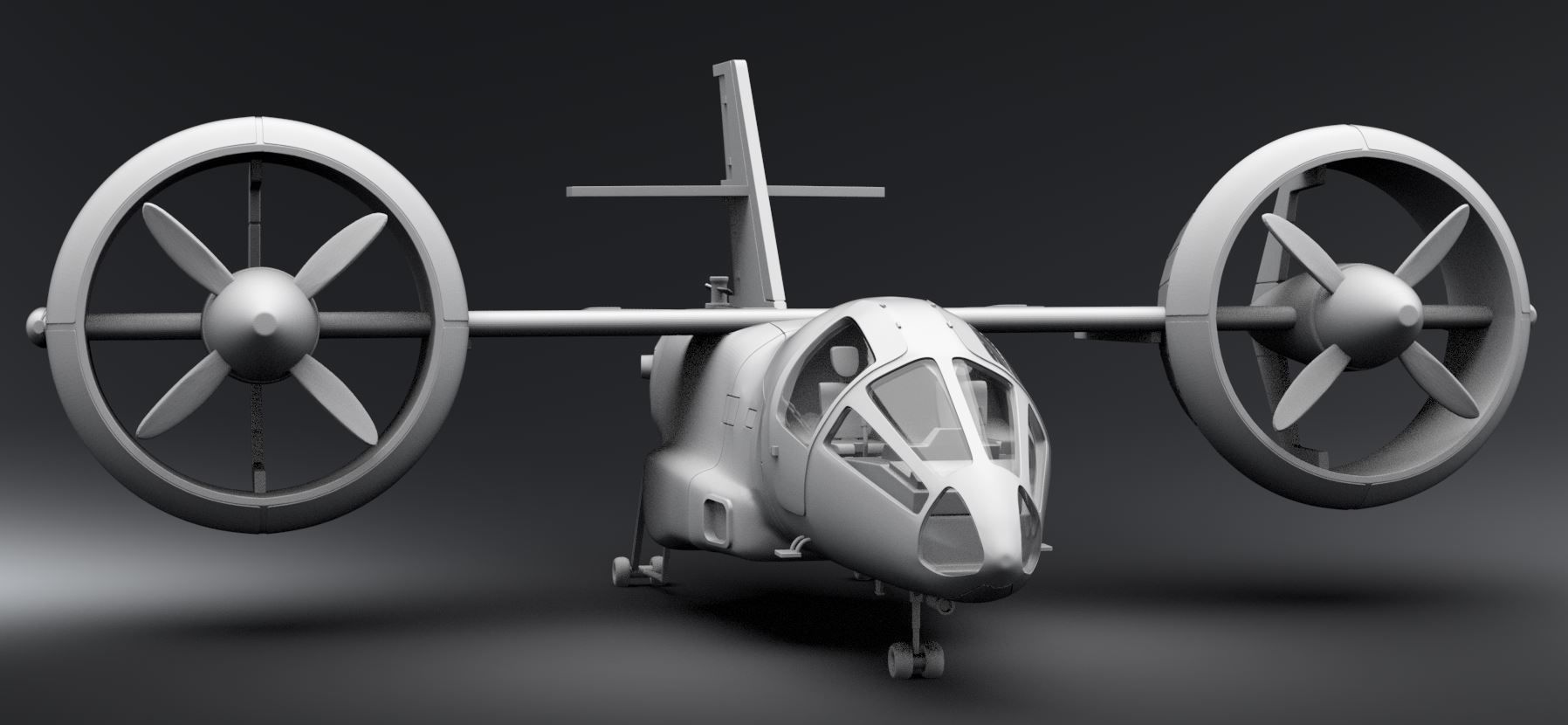 SHADO KINGFISHER scale model 3D print model_4