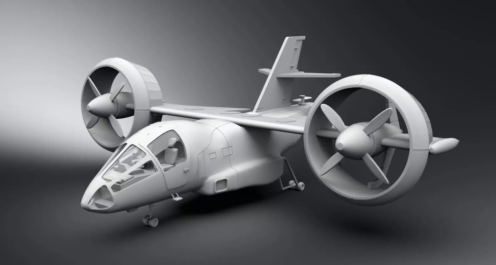 SHADO KINGFISHER scale model 3D print model_0