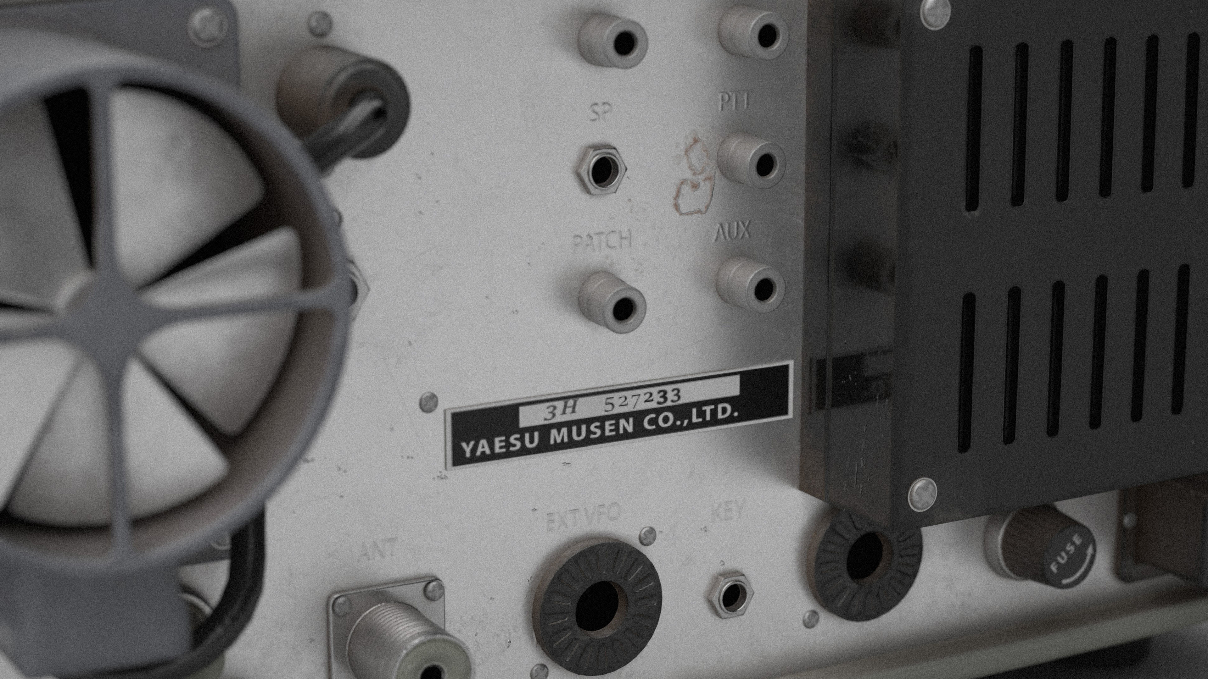 Ham Radio Transceiver Yaesu FT-101 Low-poly 3D model_6