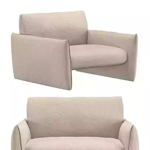 Leeroy Armchair LR110 3D model