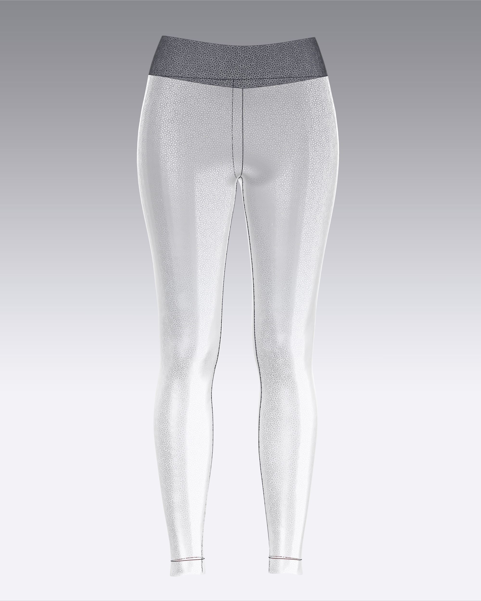 Girls Sports Leggings-sublimation Printed 3D model_11