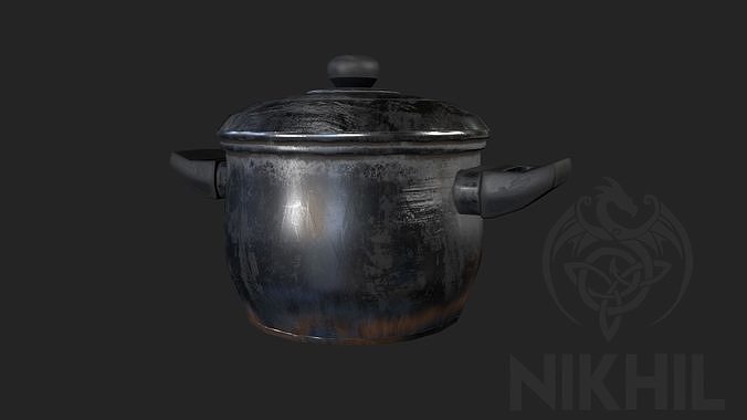 Kitchen utensil  Free low-poly 3D model