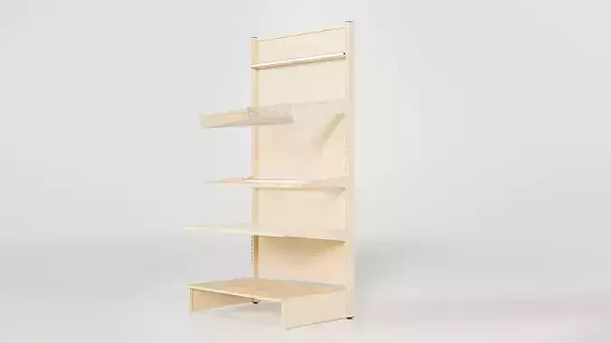 Bay Shelf With Attachments