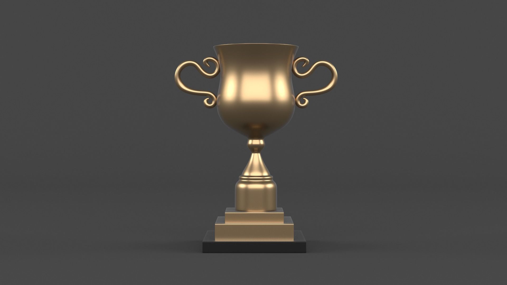 Trophy Cups 3D model_1