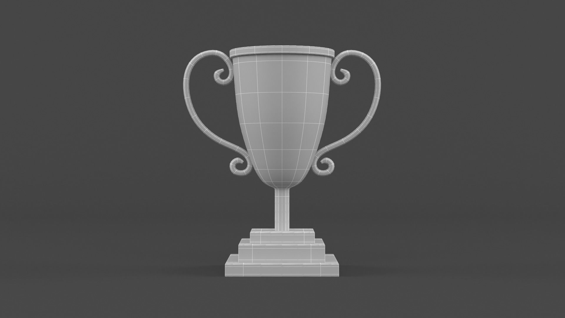 Trophy Cups 3D model_14