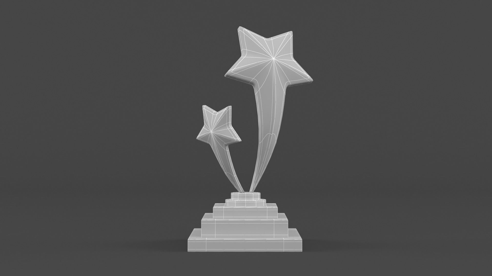 Trophy Cups 3D model_11
