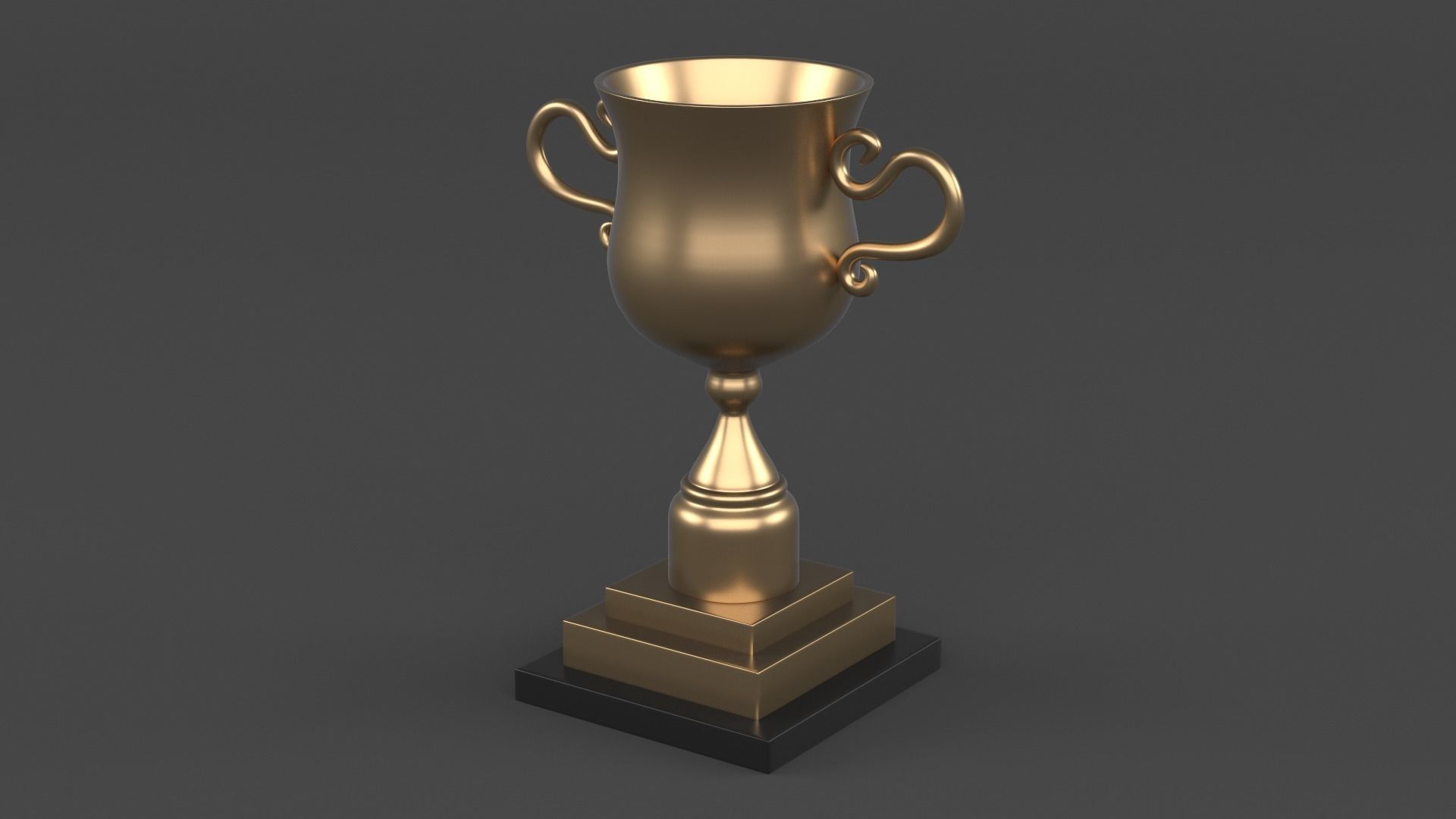 Trophy Cups 3D model_2