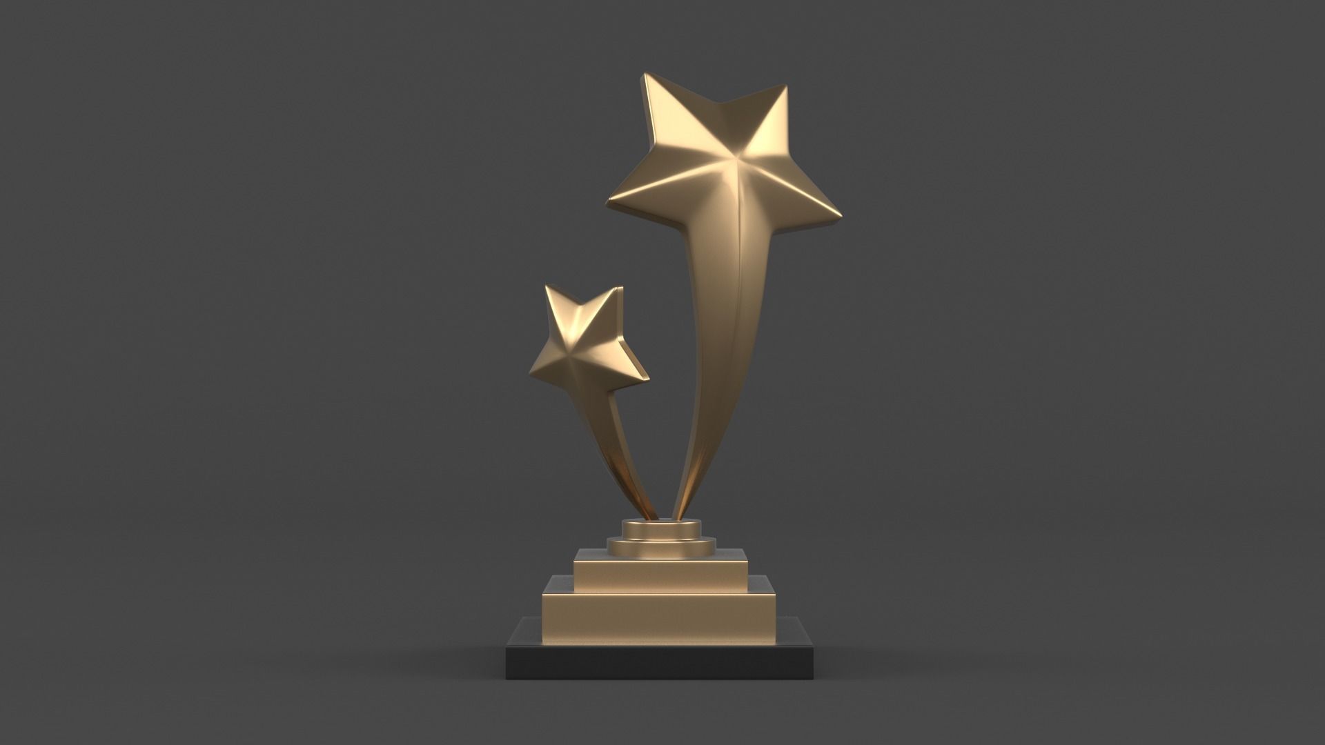 Trophy Cups 3D model_3