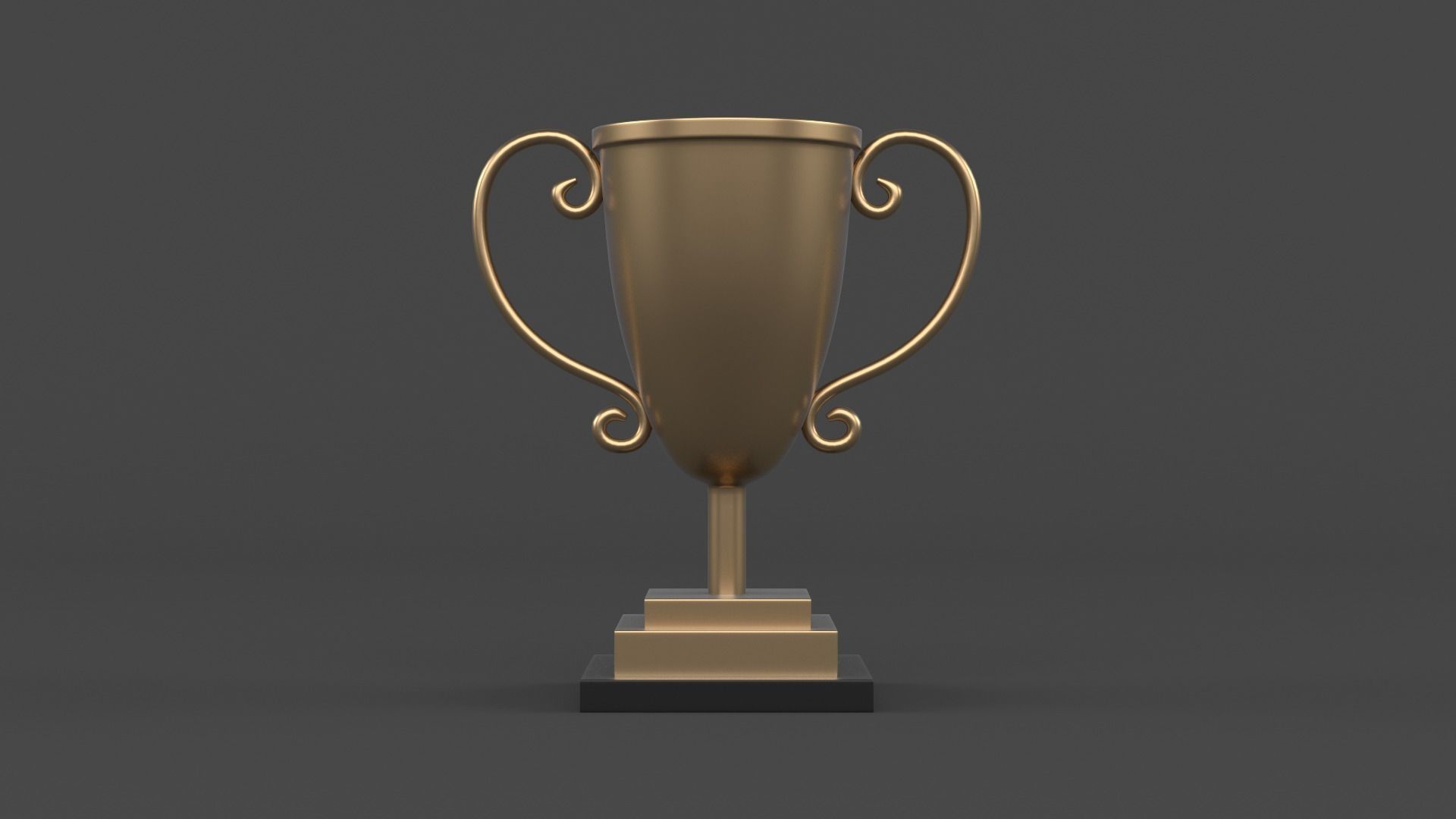 Trophy Cups 3D model_6
