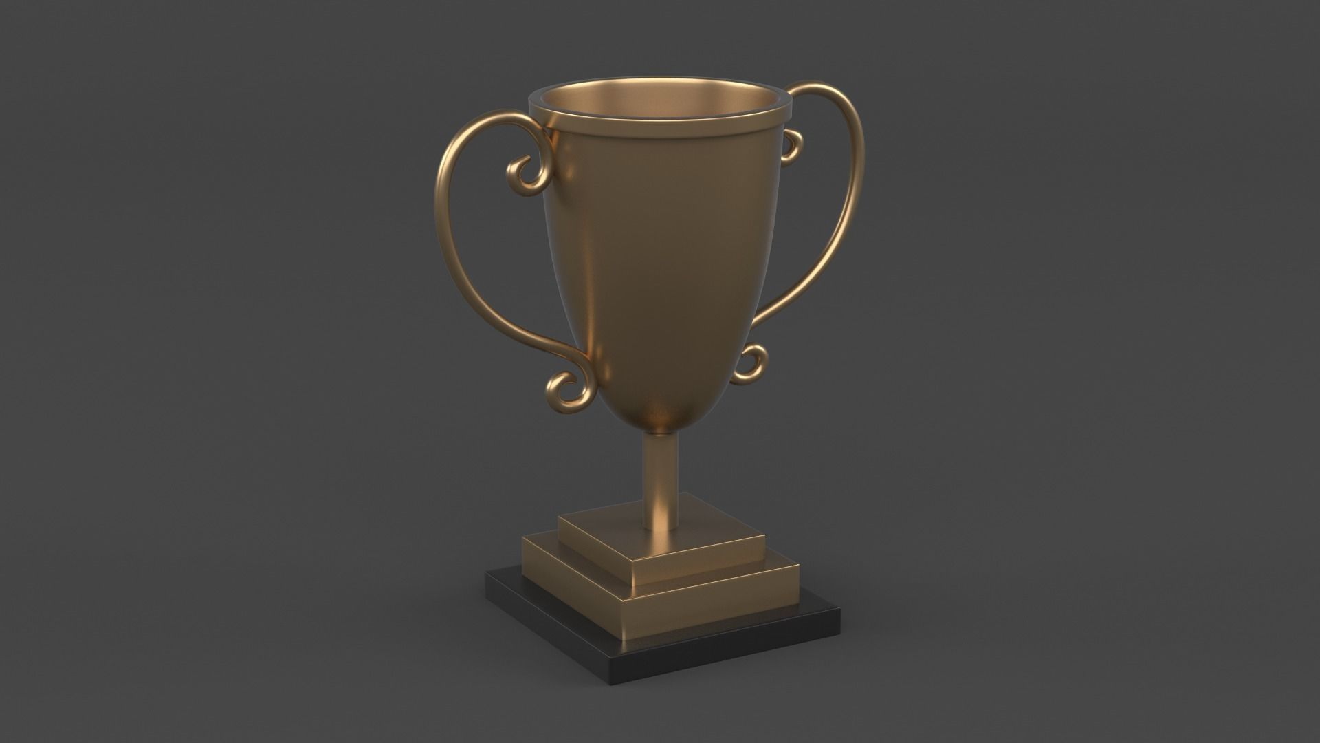 Trophy Cups 3D model_7