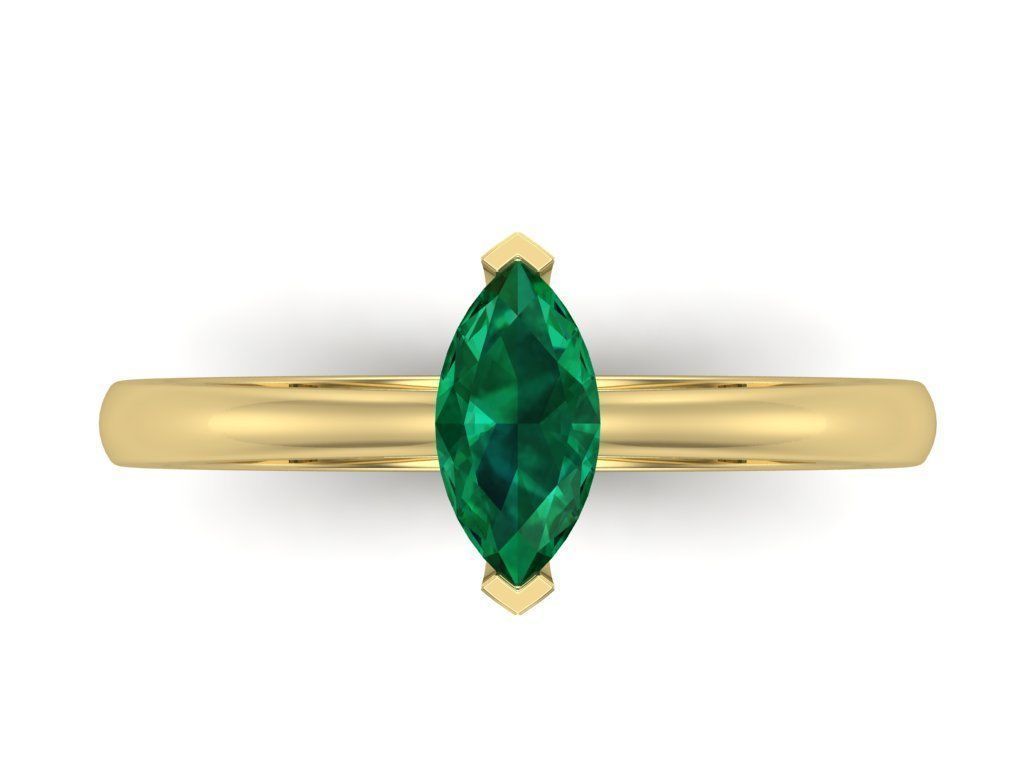 engagement rings 3D print model_3