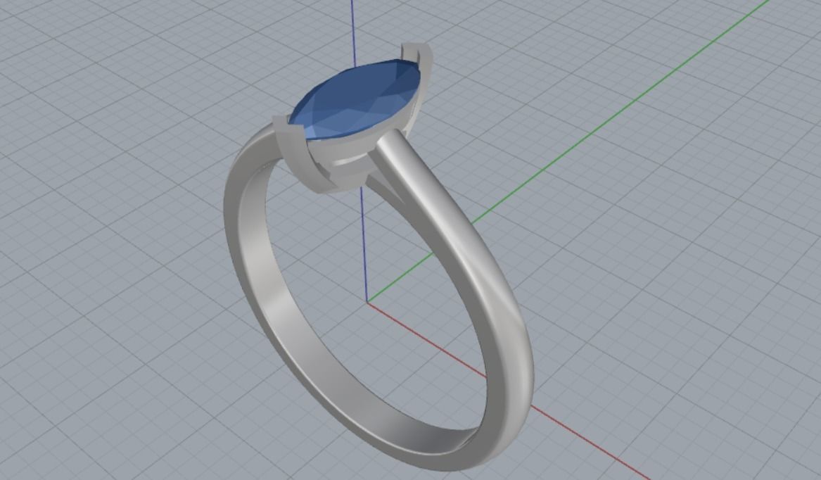 engagement rings 3D print model_6