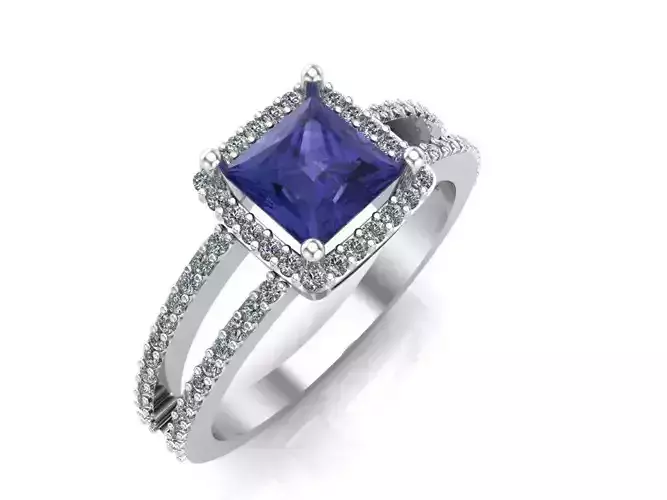 engagement rings 3D print model