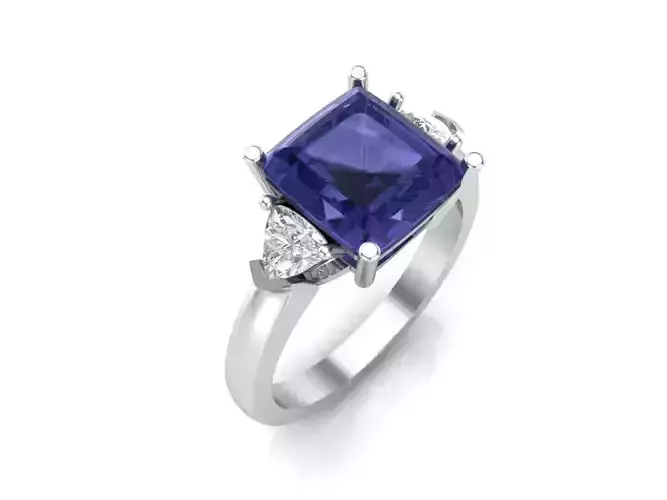 engagement rings 3D print model