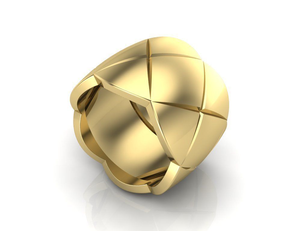 wedding ring 3D print model_2