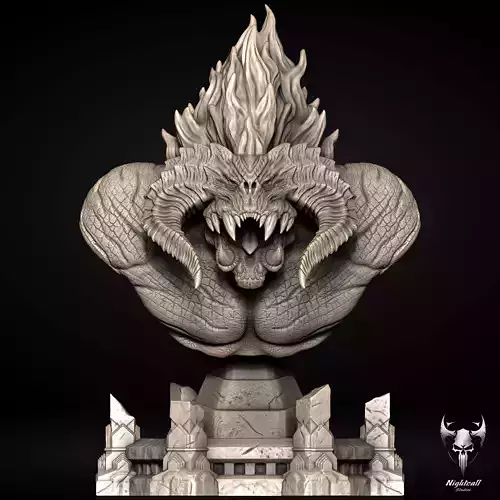 Balrog - Lord of the Rings 3D Print Model
