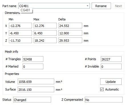 Cushion gem man signet ring model 481 3D print model_14