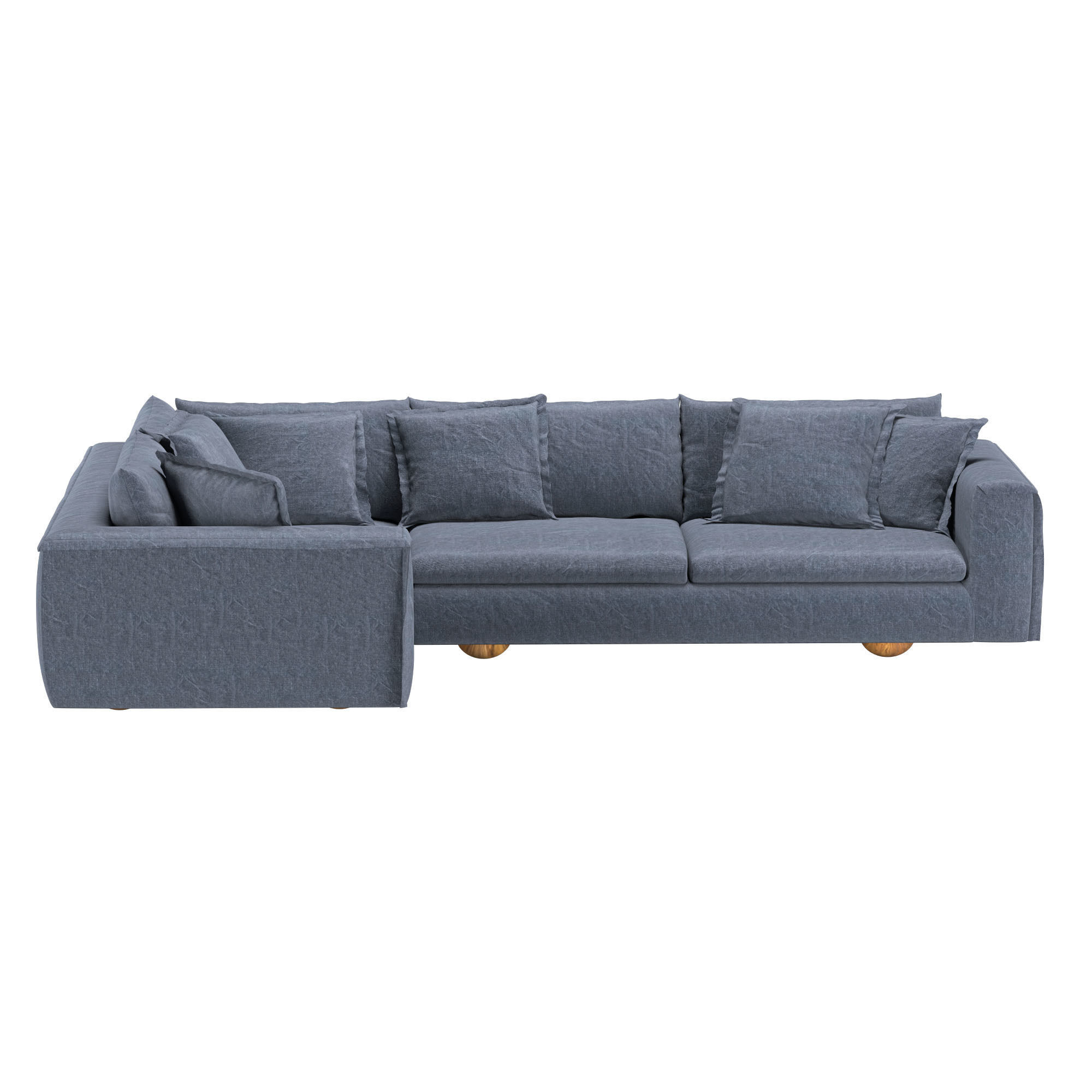 Sunny sofa Modular A 3D model_2