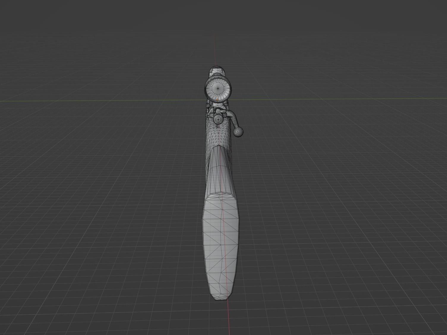 Springfield M1903 A4  Low-poly 3D model_3