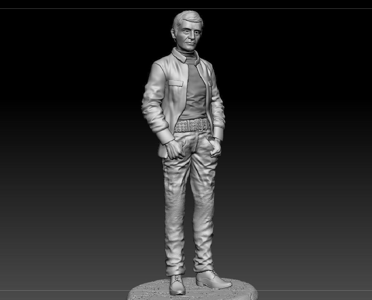 Russian writer poet Victor Sosnora 3D print model_1
