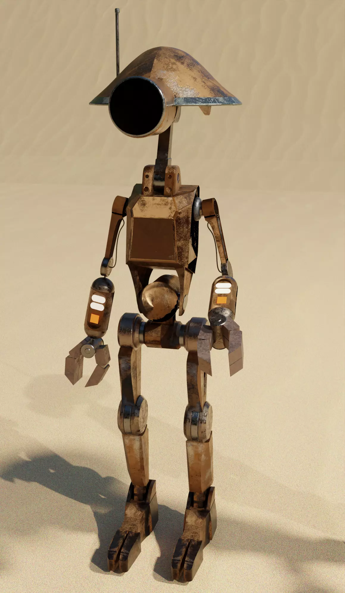 Star Wars mechanic droid Free 3D model