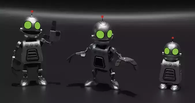 Clank PS2 3D print model