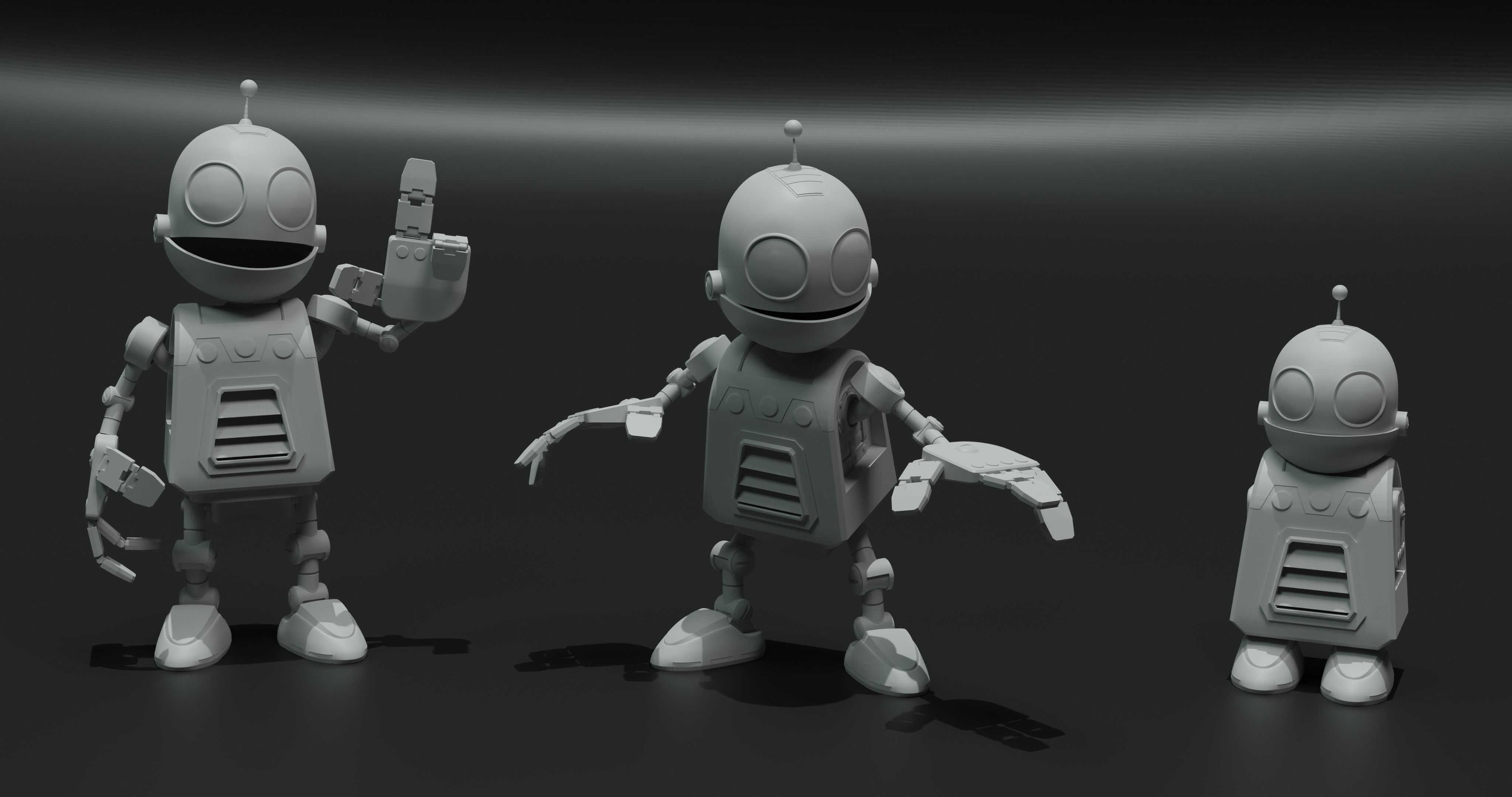 Clank PS2 3D print model_7