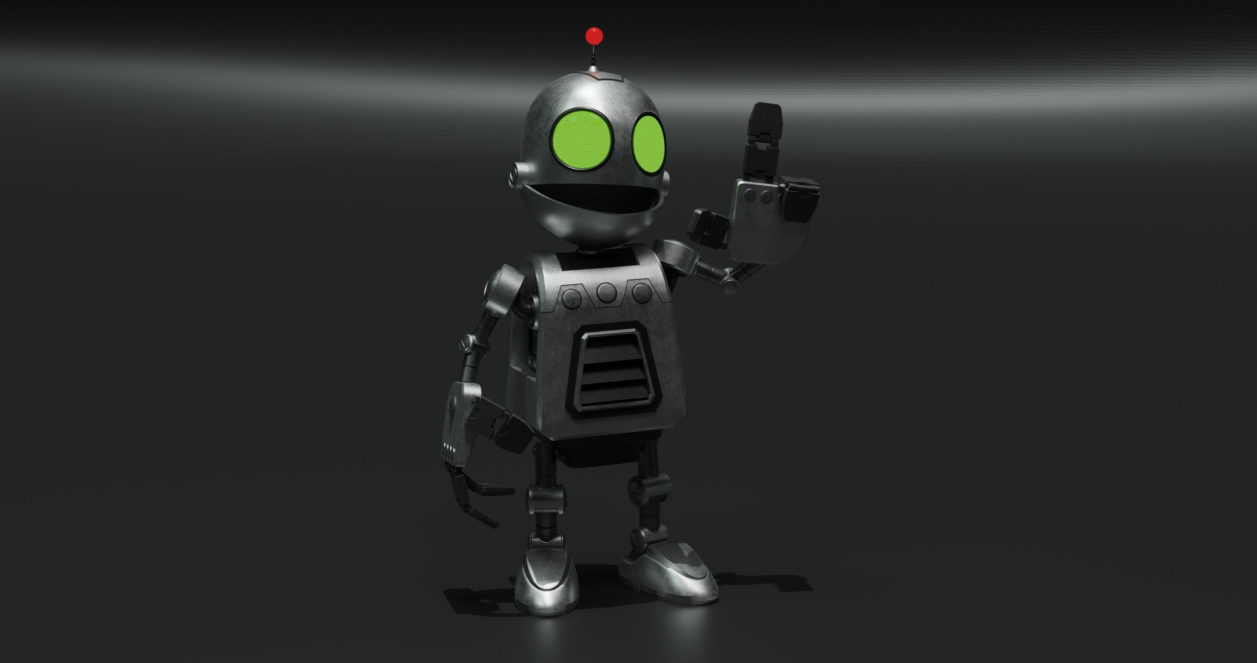 Clank PS2 3D print model_3