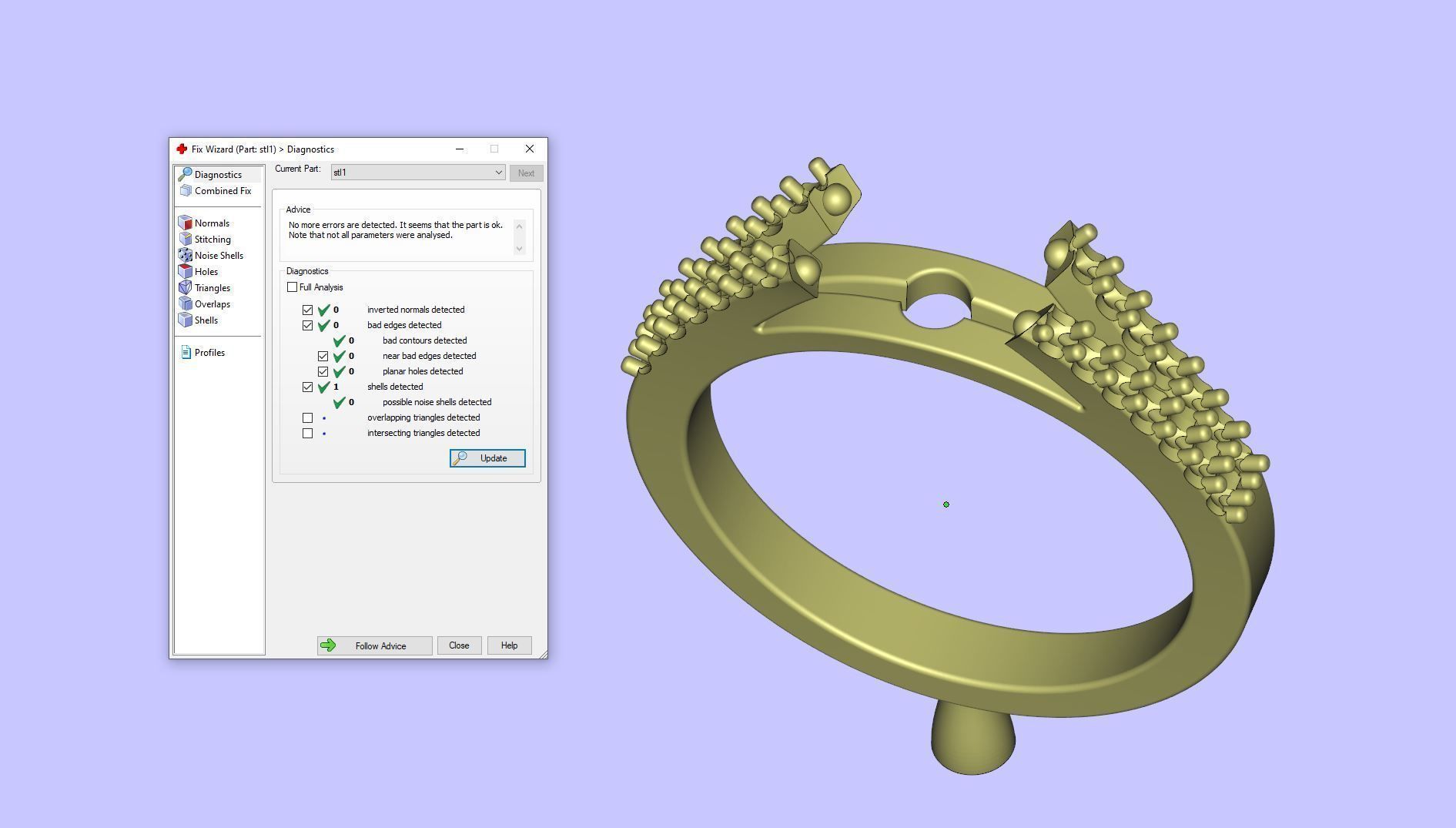 Gold N1057 3D print model_10