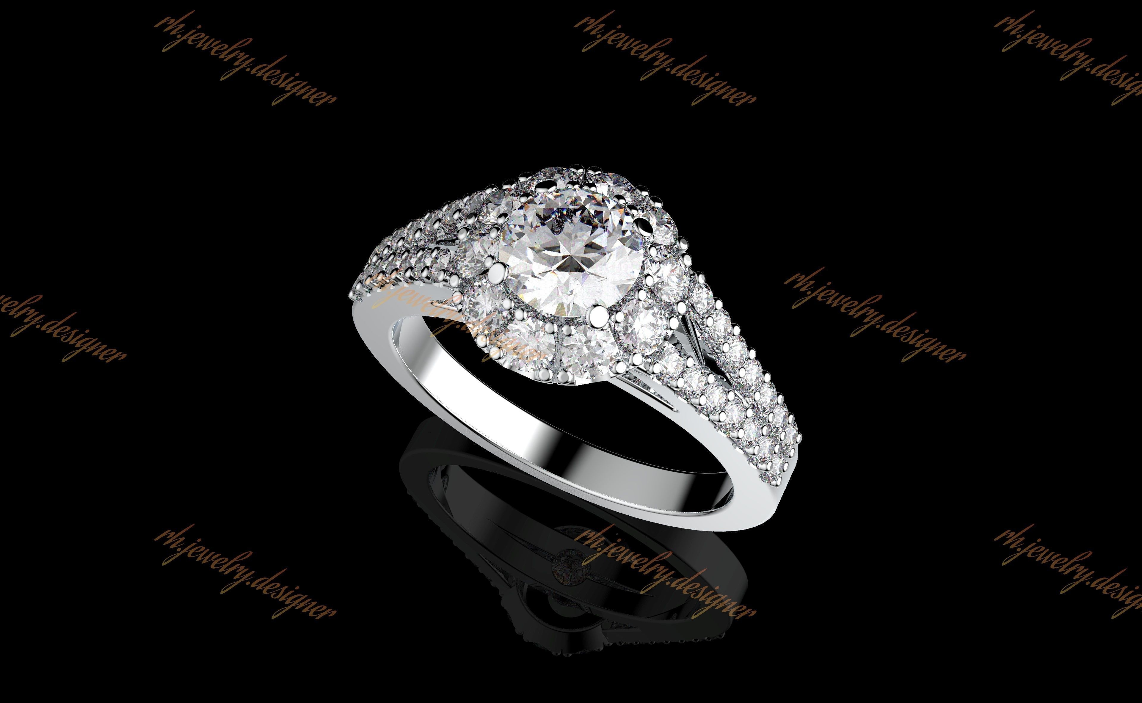 Gold N1057 3D print model_9