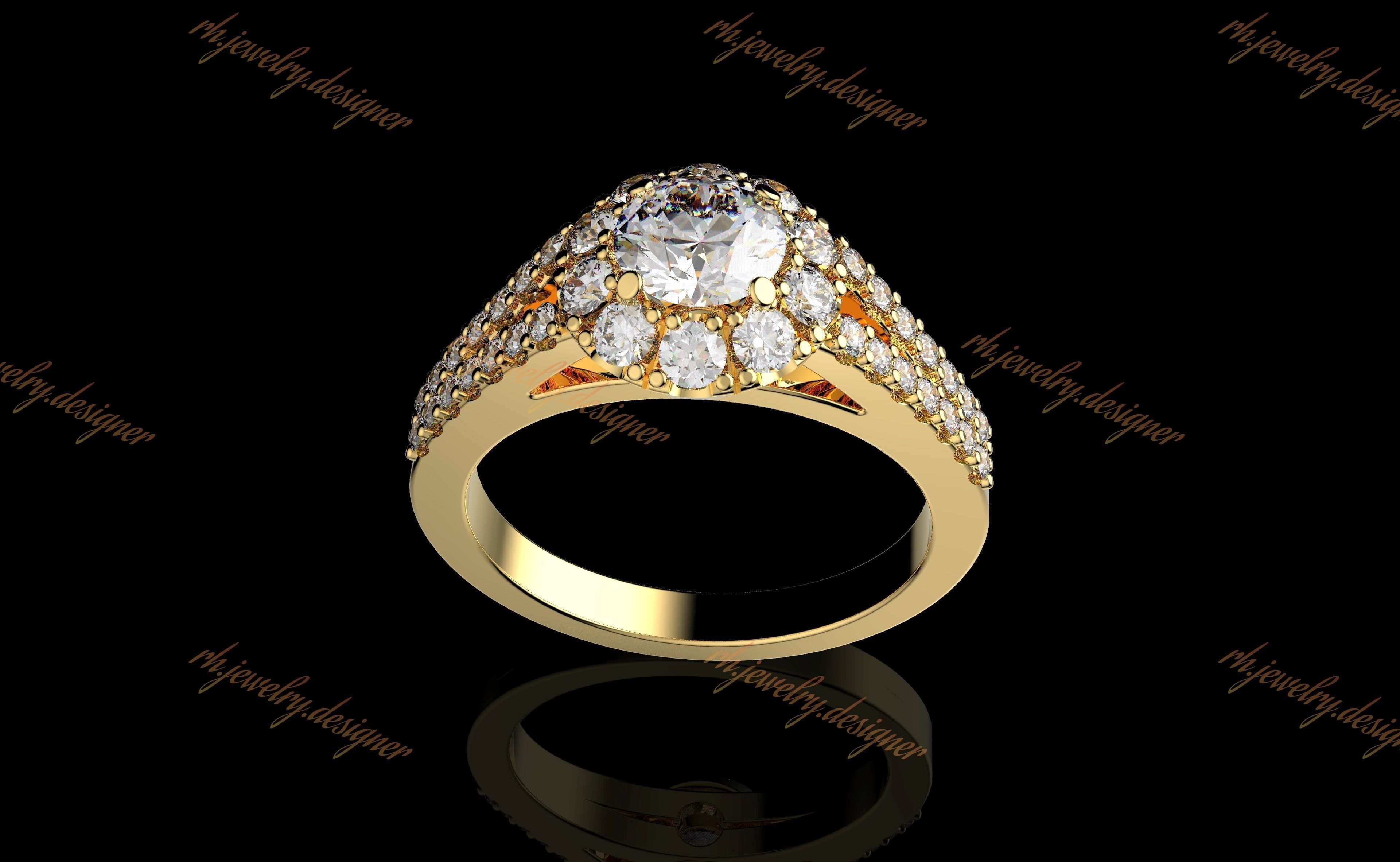 Gold N1057 3D print model_5