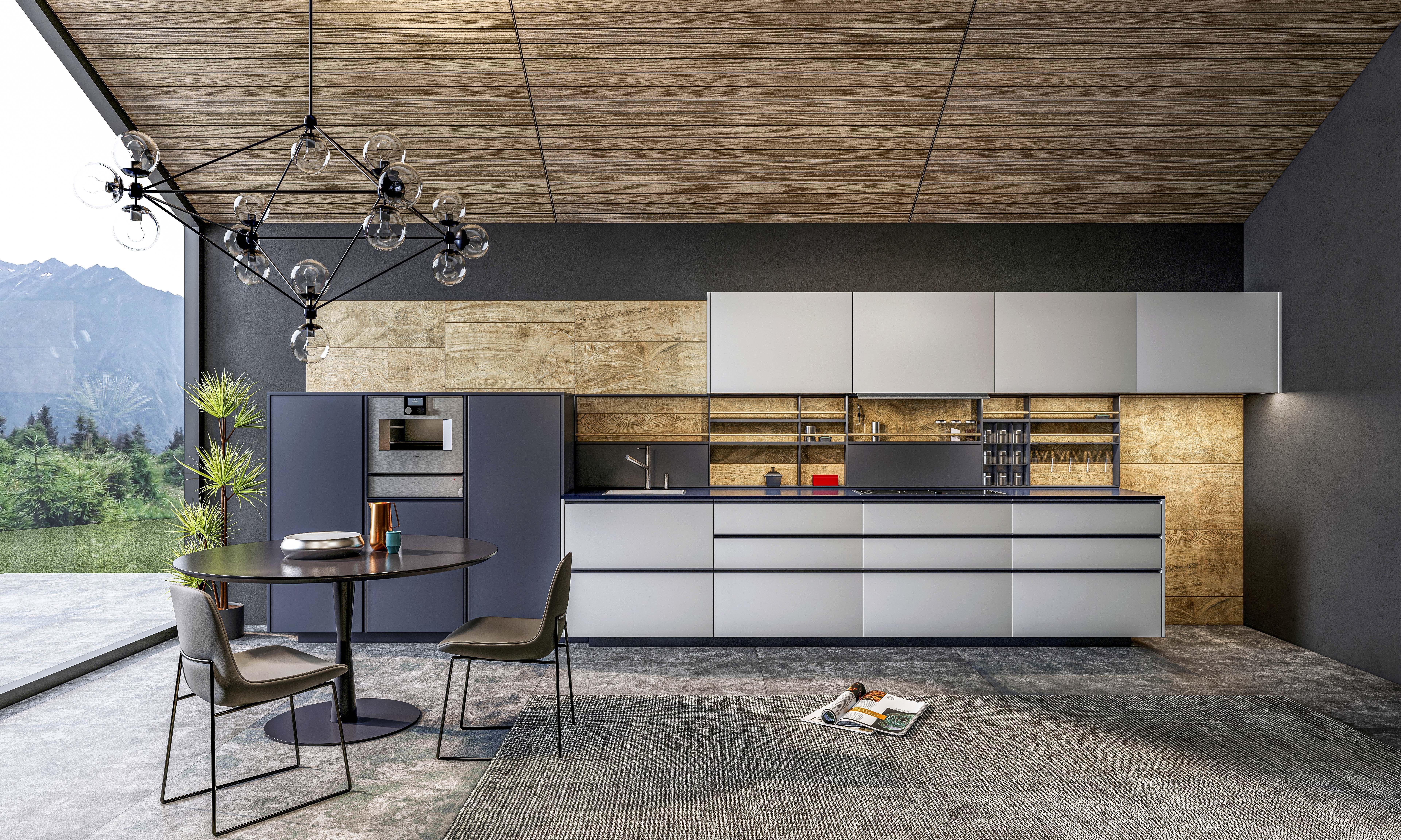 Kitchen Modern interior 0022 3D model_14