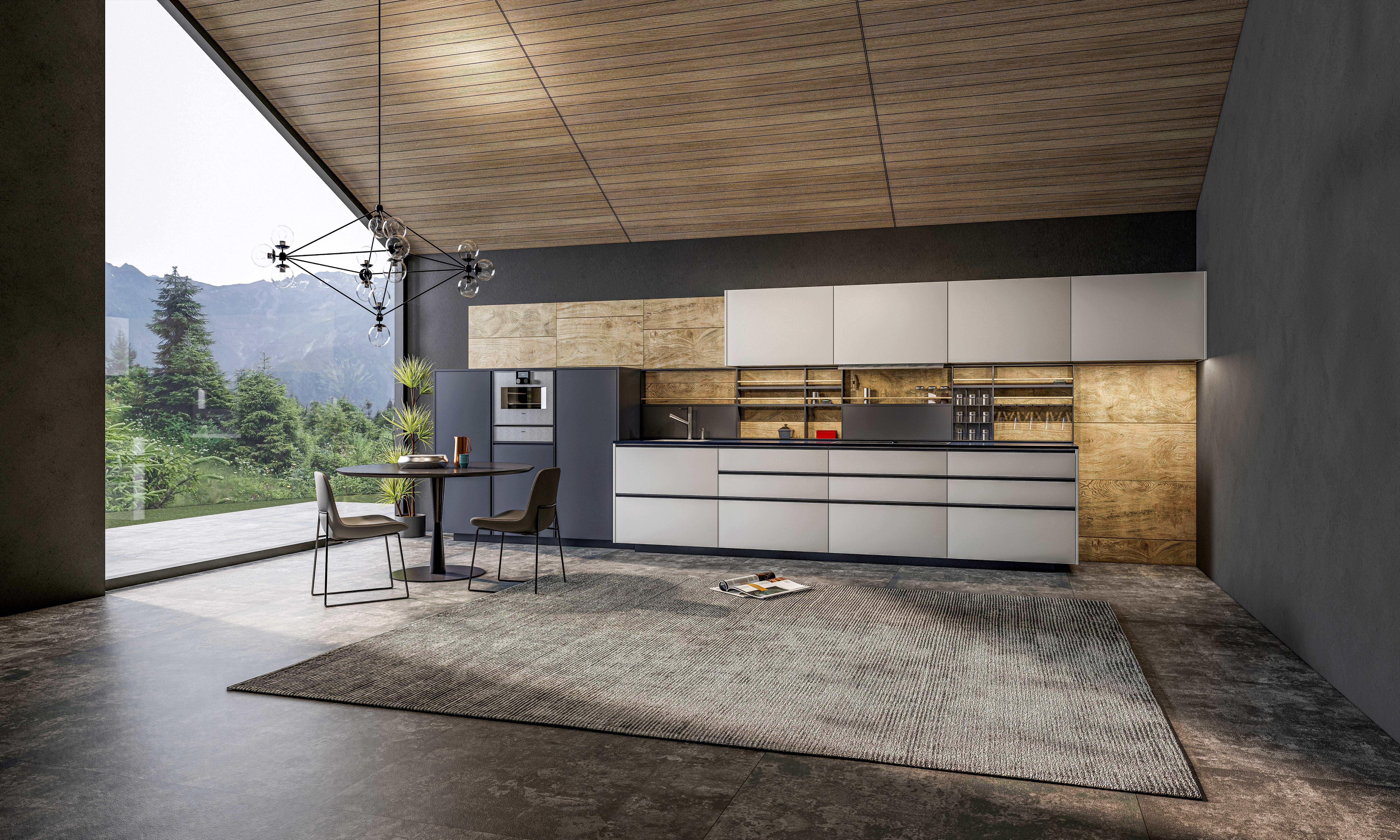 Kitchen Modern interior 0022 3D model_1