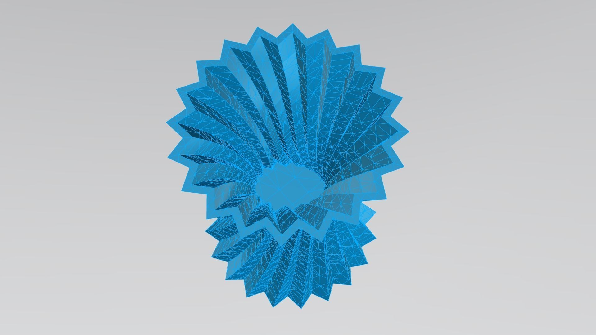 Zigzag wavy Vases 3D print model_39