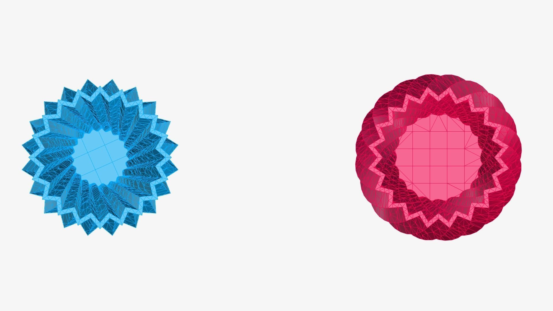 Zigzag wavy Vases 3D print model_41