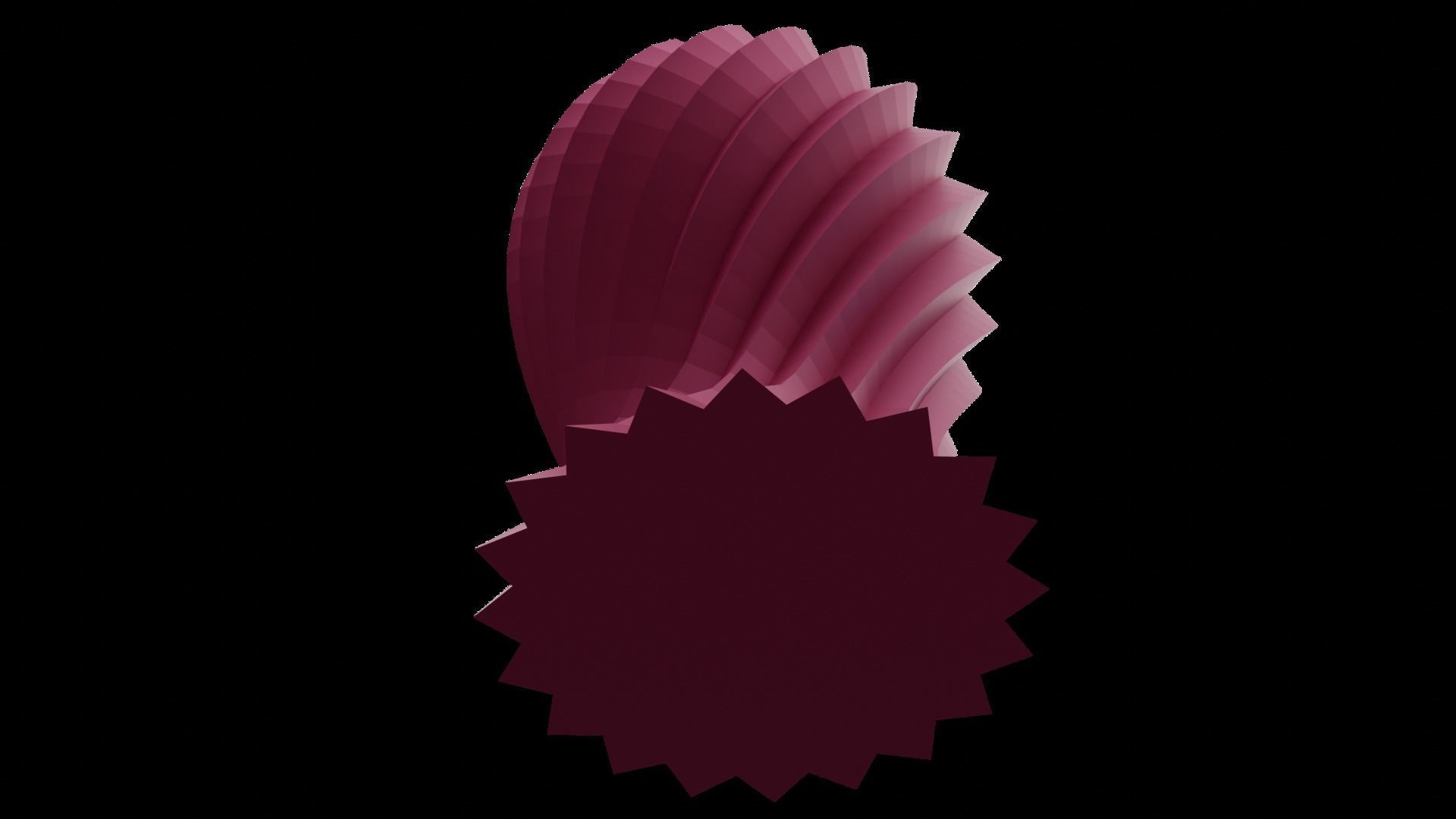 Zigzag wavy Vases 3D print model_20