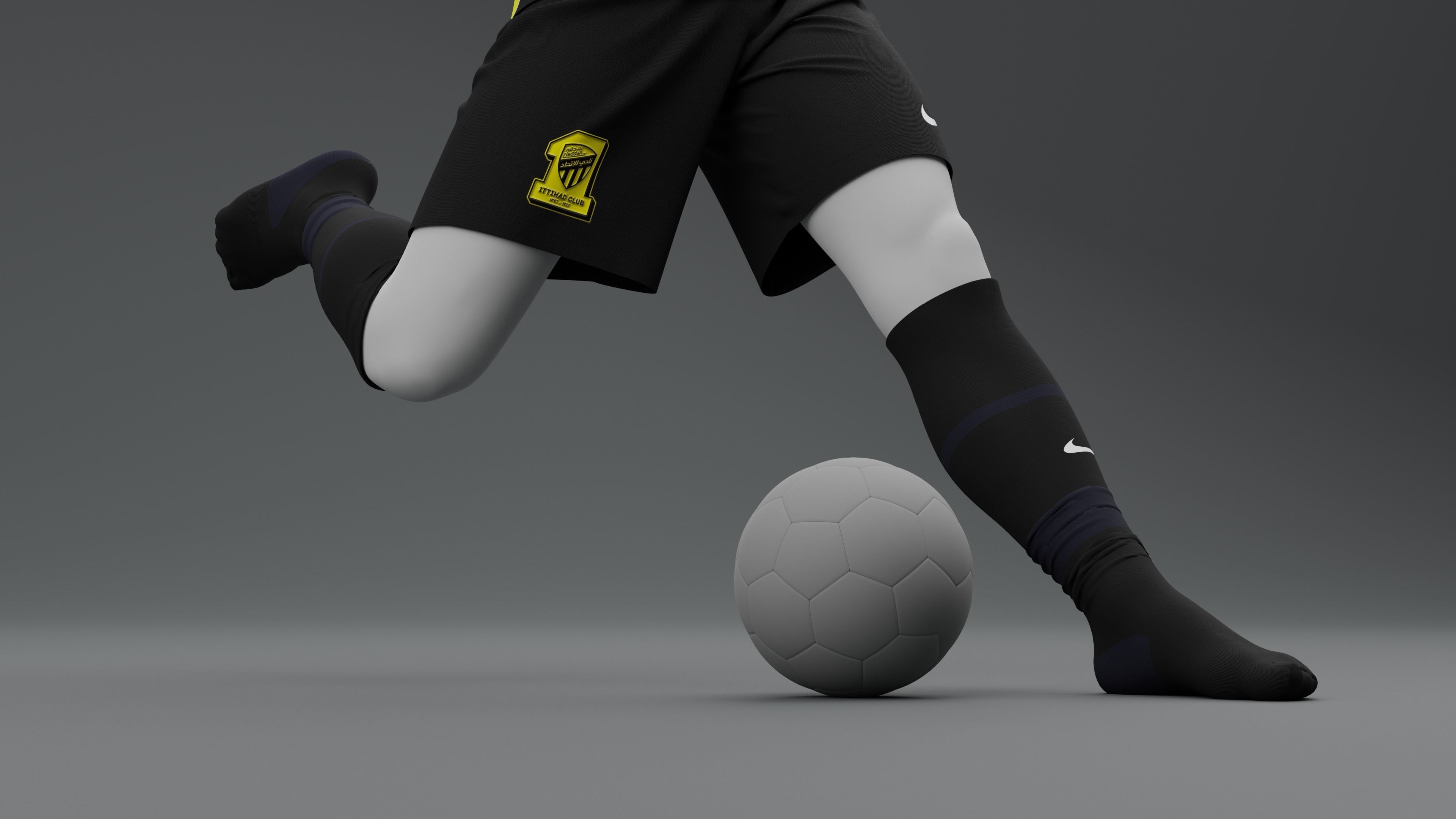 Al Hilal 2023 2024 Home Jersey 3D model_11