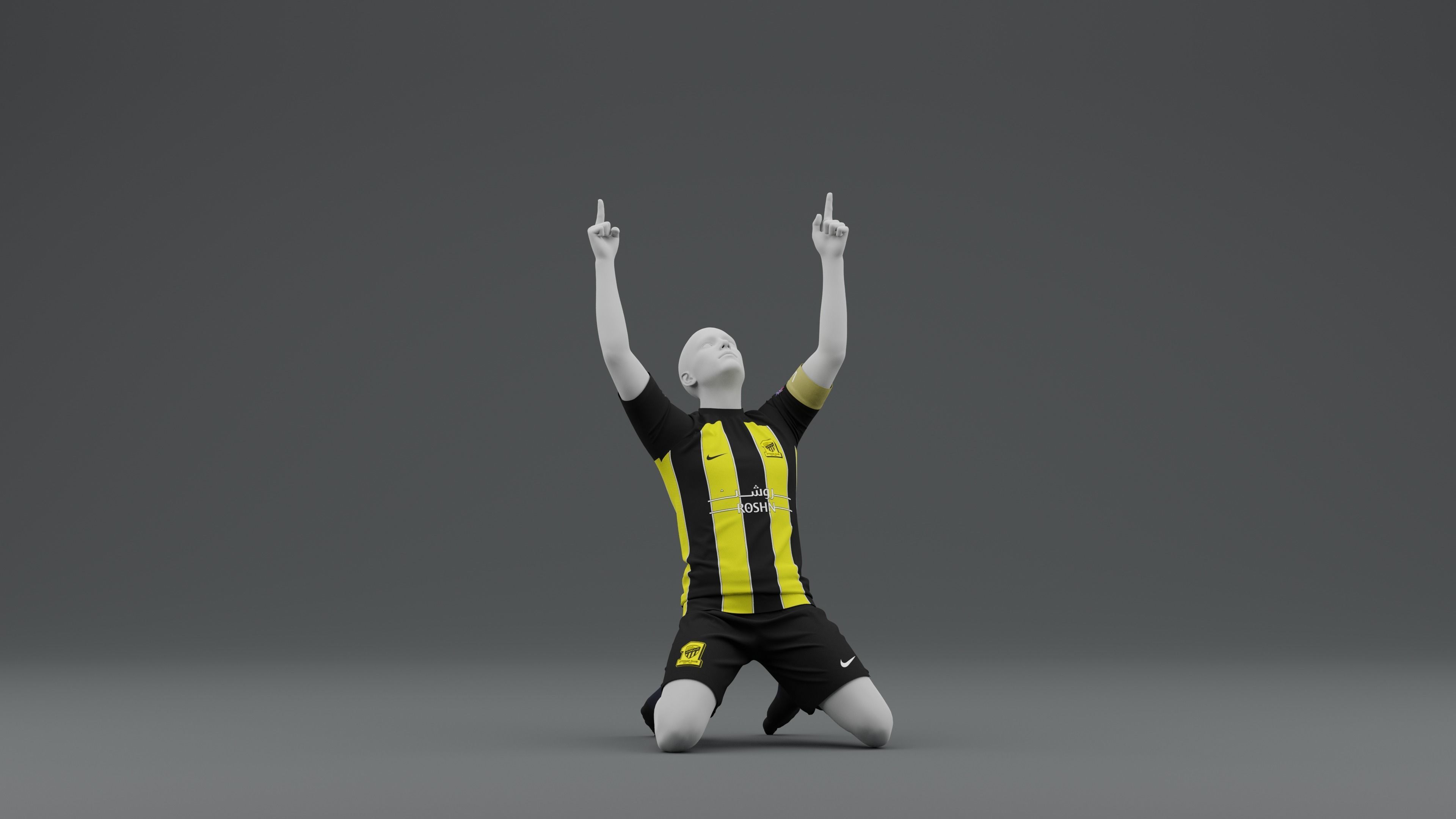 Al Hilal 2023 2024 Home Jersey 3D model_23