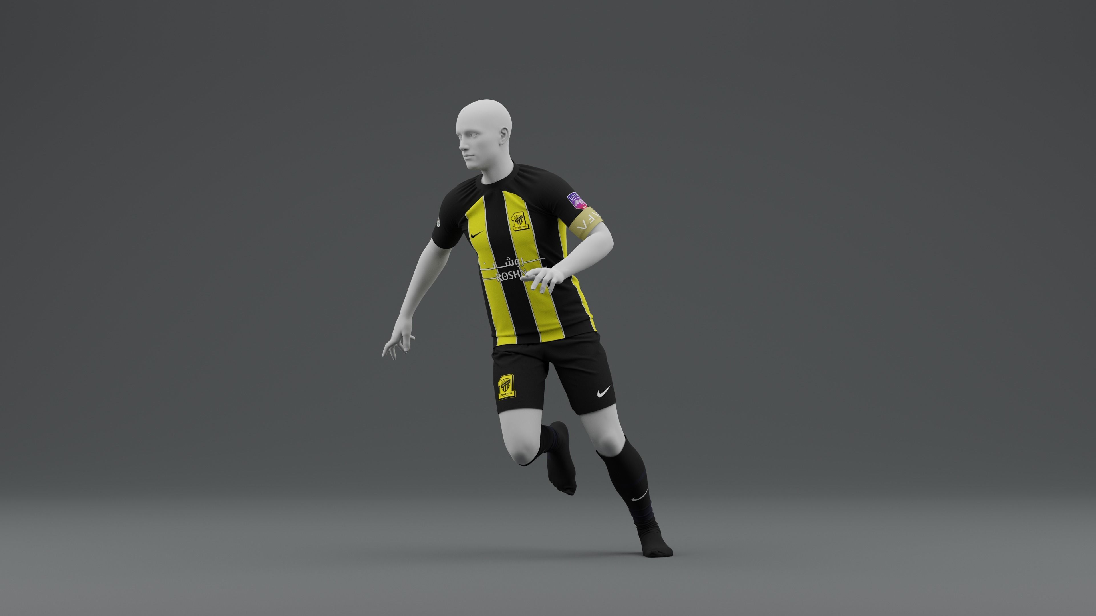 Al Hilal 2023 2024 Home Jersey 3D model_22